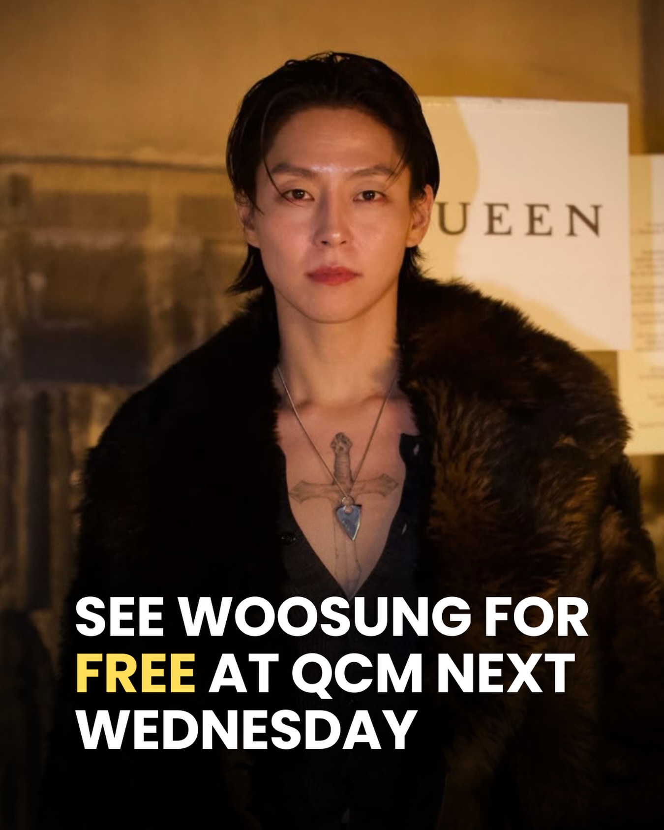 🚨 Pop Up Event Alert 🚨
🌙 Meet & Greet with Woosung @iwoosung
DM us “Woosung” for the link! (DM not comment)
🗓️ Wednesday, March 11
⏰ 12–2PM (check-in starts 10:30AM)
📍 Samsung Experience Store at Queens Center Mall
🎤 Samsung Galaxy is inviting you to connect with Woosung at an in-person meet & greet. Group photos, in groups of five, will be taken.
🎟️ How to attend:
📝 Reserve a free Eventbrite ticket (required; not first-come-first-served at the door).
✅ Event is free; ticket must match your name and be shown at check-in.
⏳ Entry is not guaranteed, so arrive on time with your ticket ready.
🕒 Waitlist will be managed on-site if space opens up.#woosung #woosungtherose #therose