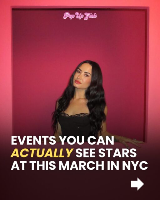 Only in New York can you see this many celebrities in a two week span 😲⚠️ We won’t be having an “Everything Free This Weekend” post this week, but you can see all the events on our March Guide (linked in bio).❓ Which celeb are you most excited to see?DM us “March Guide” to have the guide (includes all the events and links in this post + more) sent to you! (DM not comment!)🌟 Meet & Greet with Hannah Bahng
🗓️ March 14
📝From the event host “If you’re unable to secure a ticket but are able to join the waitlist, we encourage you to still come by. Waitlist tickets will be available on-site, and if space opens up, we’ll let you know at the event.”🌟 Demi Lovato in Conversation with Eli Rallo: One Plate at a Time
🗓️ March 17🌟 A Night with Kerry Washington, Kate Mara, and Apple TV’s Imperfect Women
🗓️ March 18🌟 Project Hail Mary Premiere Red Carpet Experience
🗓️ March 18🌟 C4 Energy x Local Hoops Pop Up with Josh Hart
🗓️ March 21