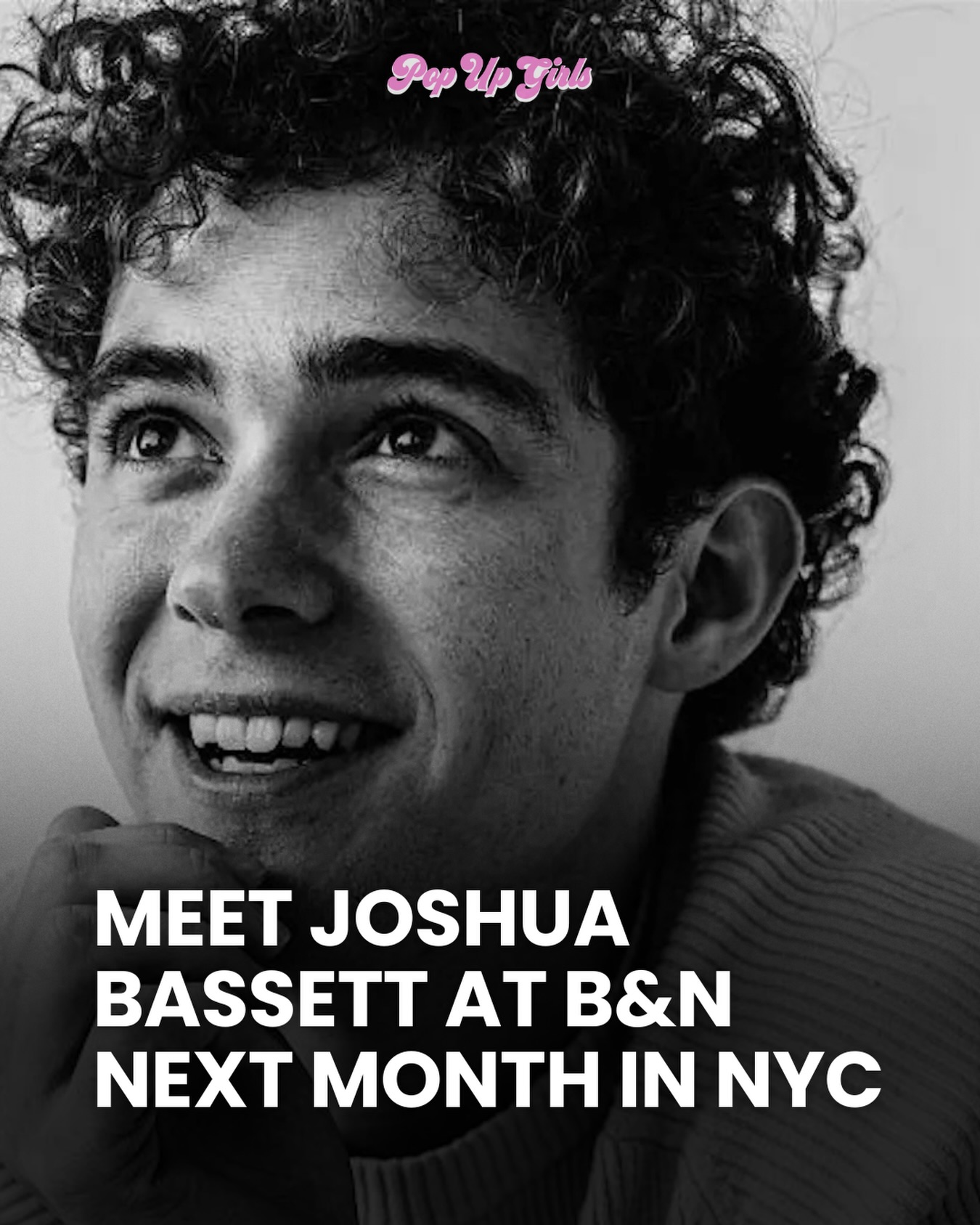 🚨 Pop Up Event Alert 🚨
📖 Joshua Bassett Rookie Celebration at Barnes & Noble Union Square @joshuatbassett @bnunionsqnyc🎤 Join Joshua Bassett for a special in-store event celebrating his new memoir Rookie! The night includes a conversation, Q&A, performance for fans.📥 DM us “ROOKIE” for the ticket link
⚠️ (DM only — commenting the keyword won’t send the link)🗓️ May 5
⏰ 6 PM
📍 Barnes & Noble Union Square, 33 E 17th St, New York, NY 10003
🎟️ $30.62 (includes pre-signed copy of Rookie)#joshuabassett #nycevent #popupgirlsnyc