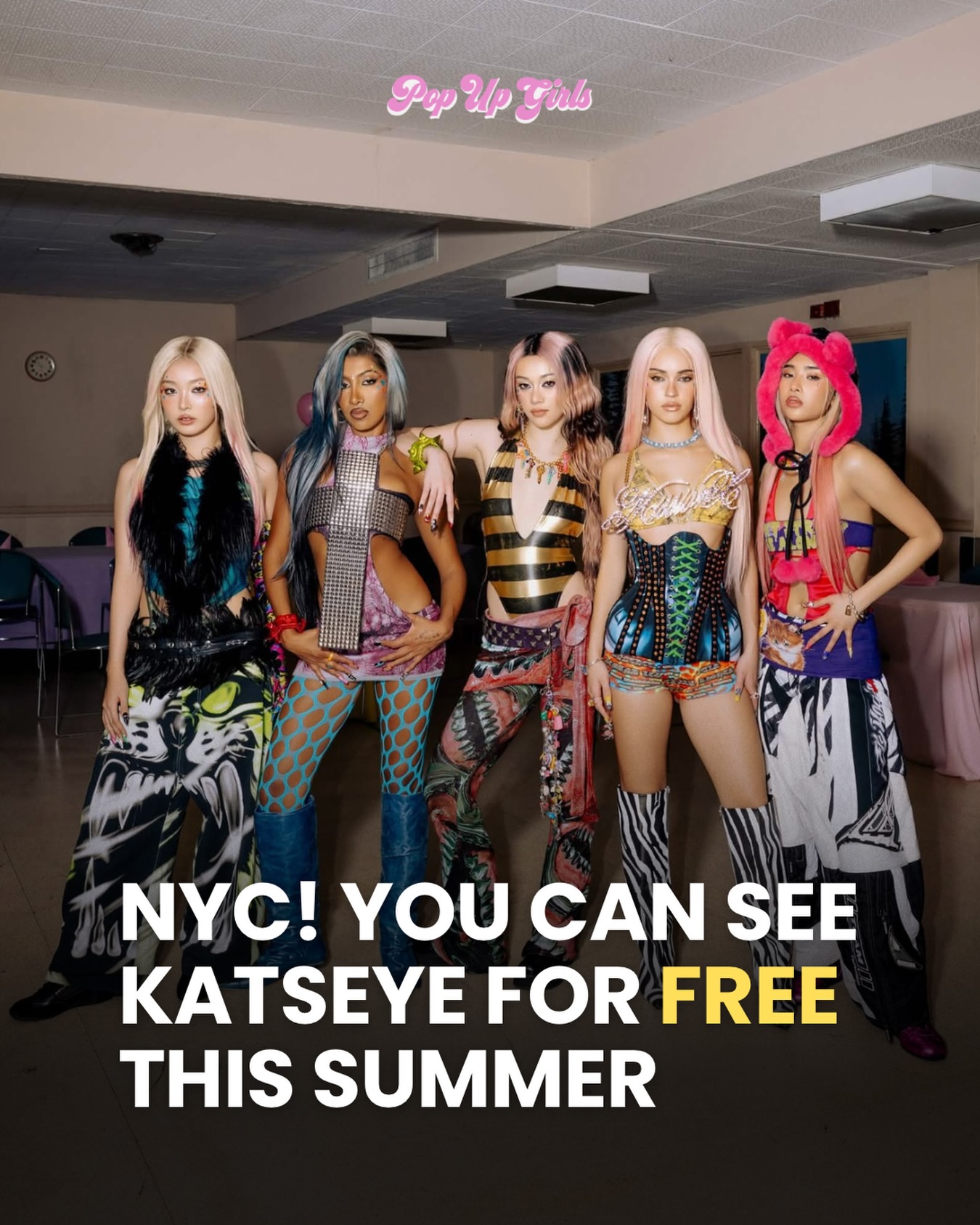 THIS IS NOT A DRILL! You can see @katseyeworld for FREE this August in Rockefeller Plaza as part of the Citi Concert Series.📥Comment “Manon” for the link to our K-Pop Guide which includes the registration link for this event and MANY more!
🥺 Anyone else hoping she’s back by then?
🗓️ Friday, Aug. 14
📍 Rockefeller Plaza, 35 West 48th Street (between 5th & 6th Ave), New York, NY 10112
⏰ Check-in by 5:15am (concert ends at 9:30am)
🎟️ Register for a chance to receive a Fan Pass (admits you + 3 guests)
🪪 Valid photo ID required for each attendee
📥 You can also visit our channel for the direct link to this event!#katseye #citiconcertseries #todayshow #freenyc #popupgirlsnyc