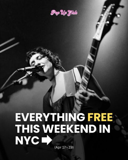 Everything Free in NYC This Weekend (Apr 17 - 19)What are you most excited for?⚠️ Full list of events are listed and linked on the guide. Link in bio under “Everything Happening this April in NYC” or visit our channel🍸 Hendrick’s Anotherland
🗓️ April 17 - 18 (limited walk ins will be accepted)🌎 Buffalo Exchange Earth Day $1 Sale
🗓️ April 18
⚠️ Not free but just such a good deal we had to feature it!🎤 iNDIEPLAZA 2026
🗓️ April 18🖼️ MoMA PS1 50th Anniversary Block Party
🗓️ April 18💨 Touchland Mist Truck
🗓️ April 18#nycthisweekend #nycmusic #freenyc #popupgirlsnyc