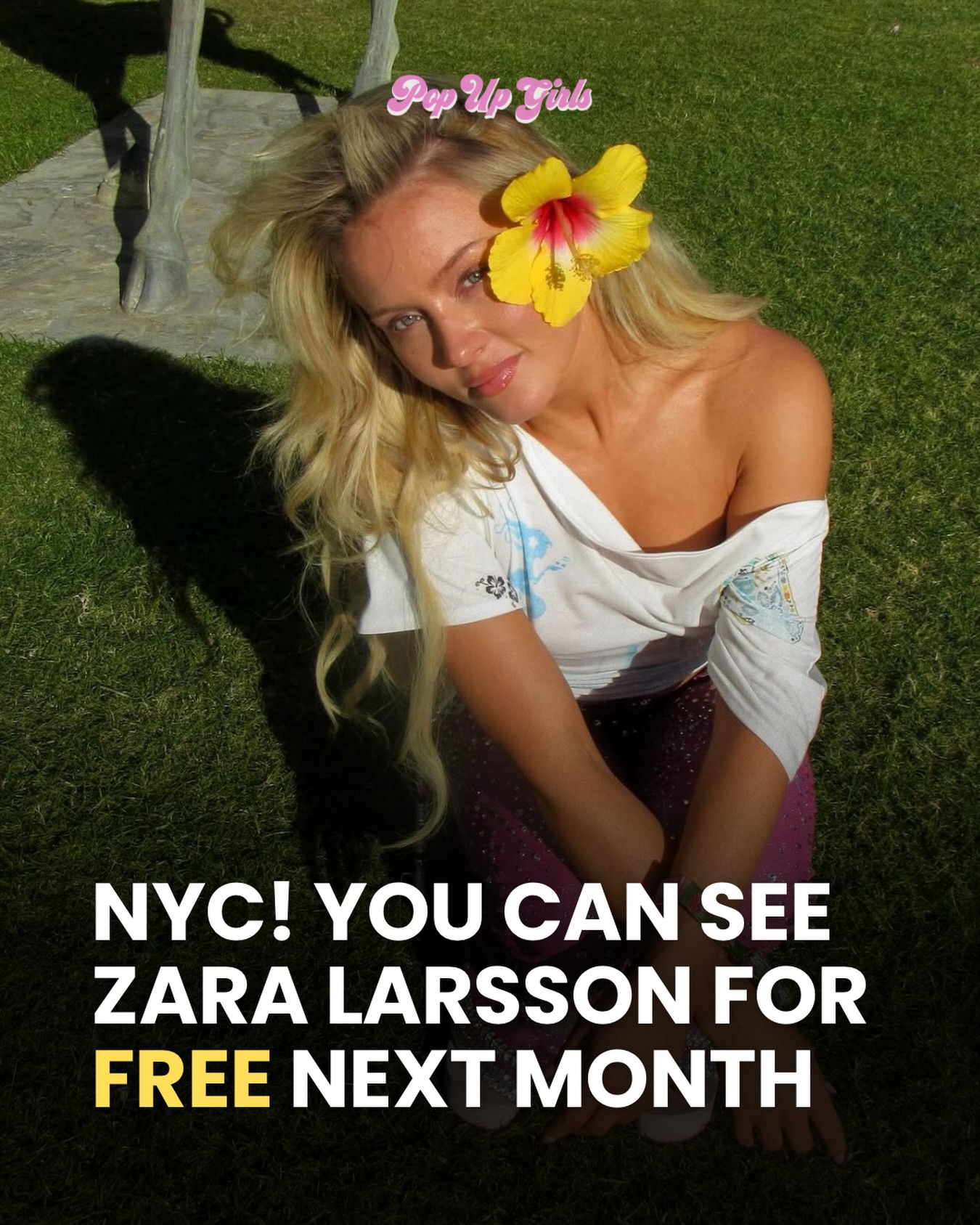 The gift that keeps on giving: Citi Concert Series! 😍
Citi Concert Series on Today with Zara Larsson
🗓️ Friday, May 8
📍Rockefeller Plaza, 35 West 48th Street (between 5th & 6th Ave), New York, NY 10112
⏰ Check-in by 5:15am (concert ends at 9:30am)
🎟️ Register for a chance to receive a Fan Pass (admits you + 3 guests)
🔗 Link on our channel
#zaralarsson #citiconcertseries #todayshow #freeconcert #nycconcerts