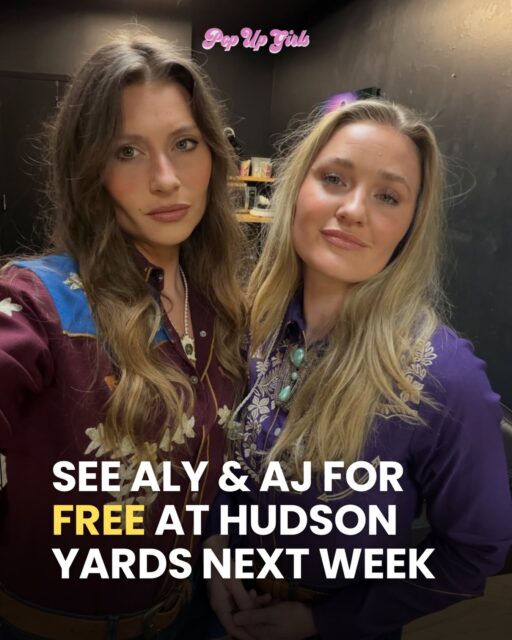 Where our milllenial babies at? 🥹🎤 Aly & AJ LIVE! Concerts at the Wells Fargo Stage 🗓️ Wednesday, May 13 ⏰ Doors 5 PM | Openers 6 PM | Headliner 7 PM 📍 Backyard at Hudson Yards, 20 Hudson Yards, New York, NY
✨ Free weekly outdoor concert series 🪑 First come, first served 💳 Wells Fargo customers get exclusive club access with complimentary snacks + drinks 🌿 Live music in Public Square & Gardens
🎟️ FREE
🔗 Link in Bio Under “All the FREE concerts in NYC this summer”#alyandaj #early2000s #freeconcert #90sbaby #nycconcerts