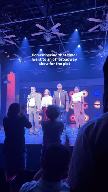 It was such a beautiful… I mean intellectually inspiring plot. 🫢
#broadwayisforthegirls #theaterlife #theplotwasplotting #offbroadway #jayellis