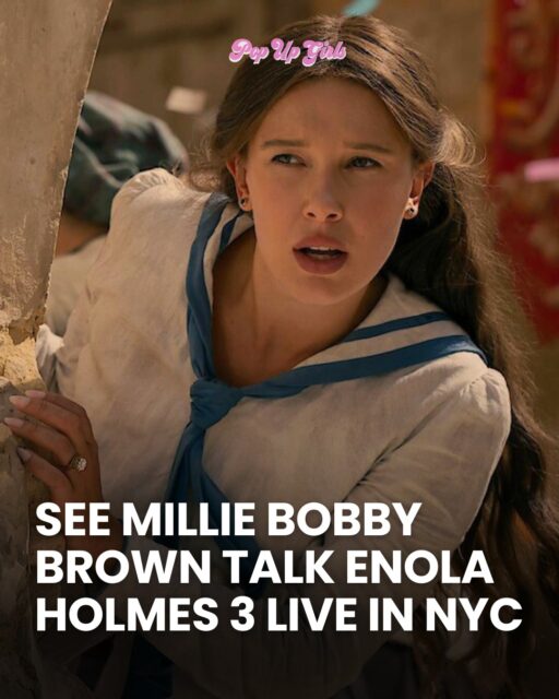 Millie Bobby Brown is previewing Enola Holmes 3 live in NYC and you can be in the room! 🔍Millie will be at @92ndstreety talking the new film, sharing exclusive clips, and her taking us on the full evolution from Stranger Things to producing and starring in Enola Holmes 3.🗓️ Wednesday, June 24
⏰ 6 PM
📍 Geffen Stage at Kaufmann Concert Hall, 92NY
🎟️ Tickets from $35
📩 Comment "June" and we'll send you the full NYC Event guide with the link to this and more events straight to your DMs
📩 You can also check our link in bio under "Everything Happening in NYC this June"
#enolaholmes #milliebobbybrown #enolaholmes3