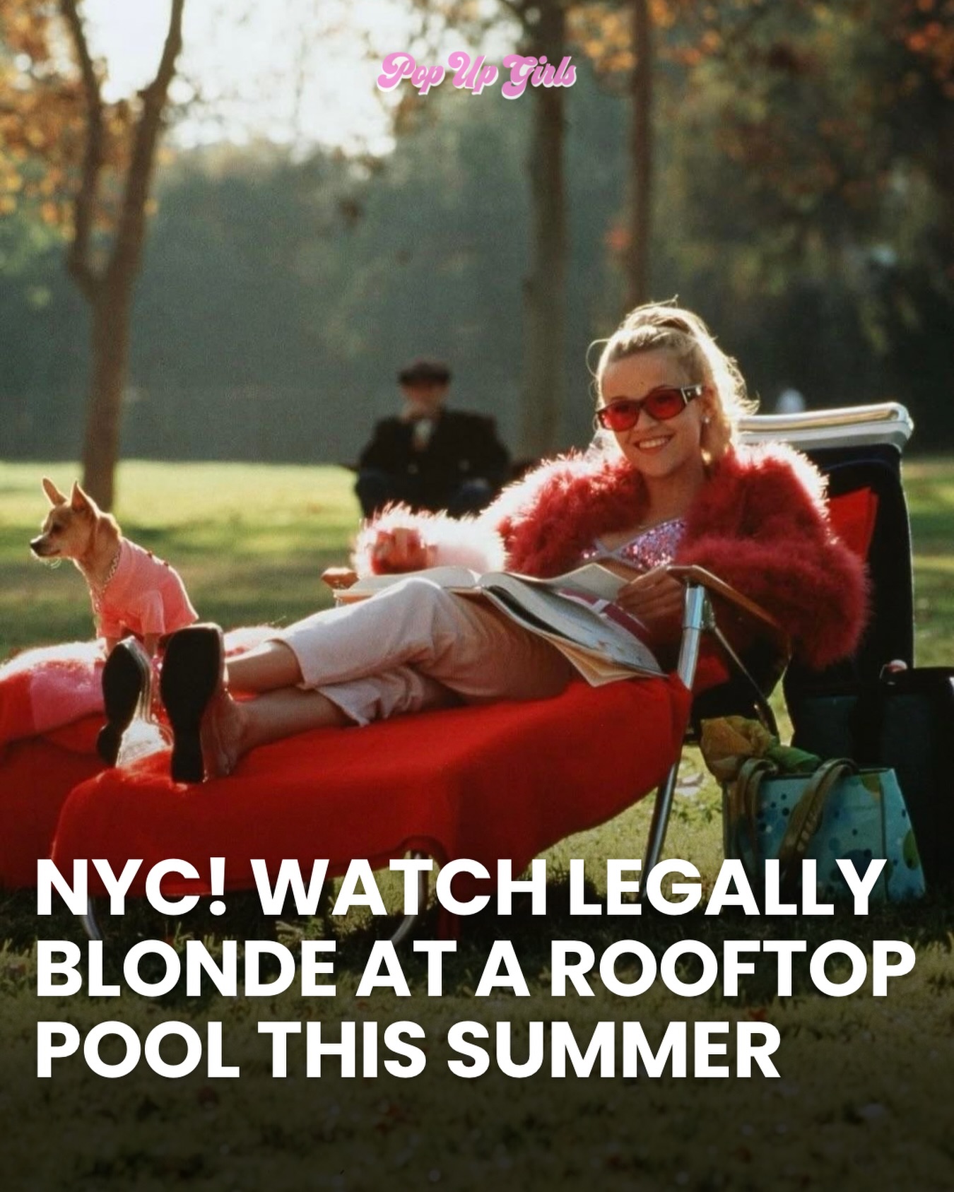 Legally Blonde poolside under the stars in Brooklyn. 🤩👙 The William Vale’s Sephora Summer Club is screening Legally Blonde as part of their Vale Cinema Series, six nights of cult classics poolside with specialty cocktails, popcorn, and light bites.🗓️ Monday, August 10
⏰ Doors 7 PM, film at 8 PM
📍 Sephora Summer Club at The William Vale, Brooklyn
🎟️ Tickets from $30
🔞 21+🔗 DM us (not comment) “Harvard” and we’ll send you our full outdoor movie guide straight to your DMs 📩#legallyblonde #nycrooftop #rooftoppool #nycgirls #girlsnight