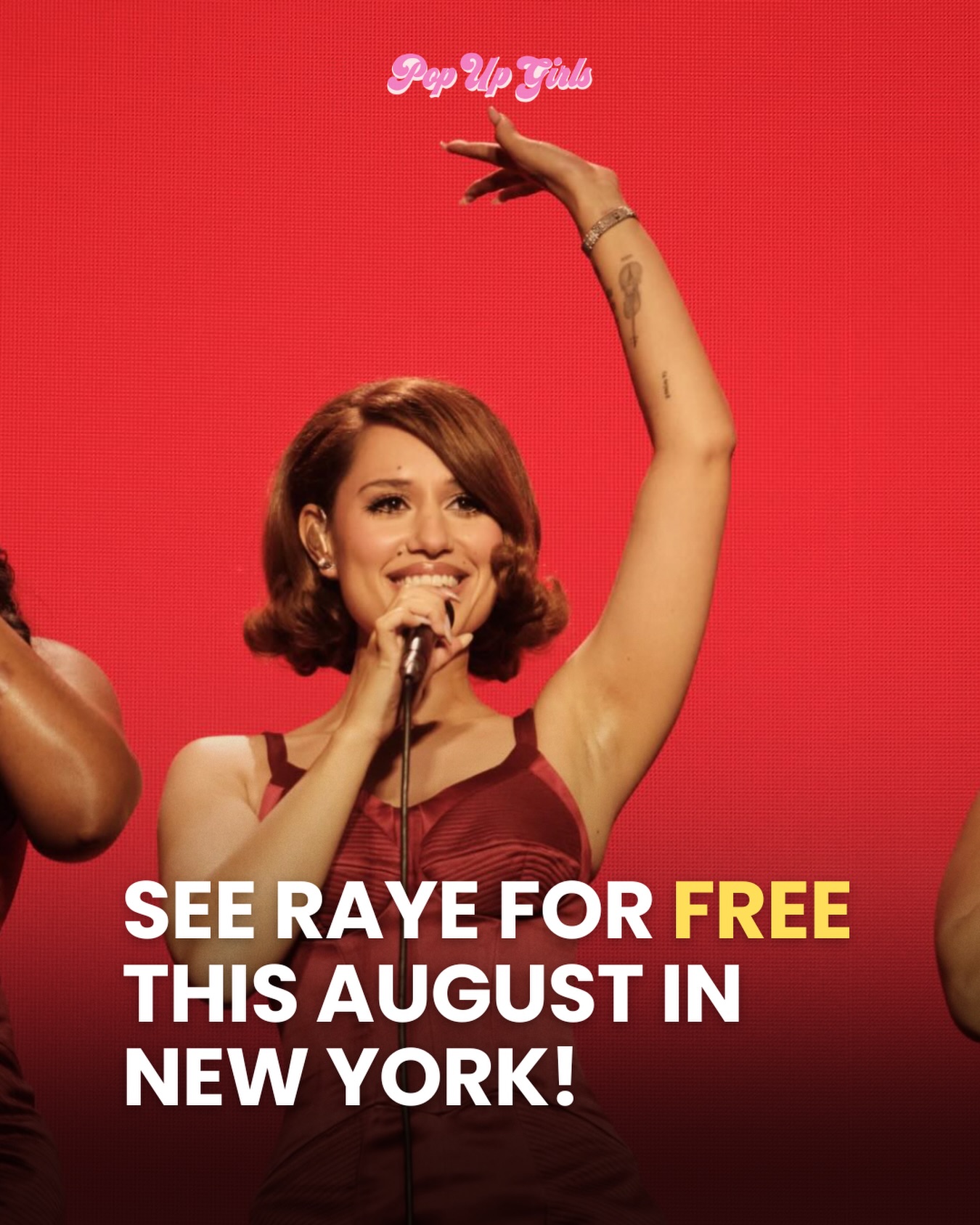 Citi Concert Series strikes again!Citi Concert Series on Today with Raye
🗓️ Thursday, Aug 20
📍Rockefeller Plaza, 35 West 48th Street (between 5th & 6th Ave), New York, NY 10112
⏰ Check-in by 5:15am (concert ends at 9:30am)
🎟️ Register for a chance to receive a Fan Pass (admits you + 3 guests)🔗 Link in Bio Under “All the FREE concerts in NYC this summer”
🔗 Link is also on our channel 💕#raye #nycsummer #nycconcerts #citiconcertseries #freenyc