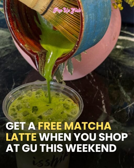 GU is giving away free Isshiki Matcha matcha lattes to the first 150 customers to shop at their SoHo store this weekend.Three drinks to choose from: Matcha Latte, Strawberry Matcha, or the GU Sprinkles Vanilla Matcha. This is to celebrate the launch of their inaugural collection under GU’s first ever creative director.🗓️ July 24–26
⏰ GU store hours are 11 AM to 8 PM
📍 GU SoHo, 578 Broadway
🍵 Free for the first 150 customers each day#nycmatcha #gu #isshiki #nycshopping #nycthisweekend