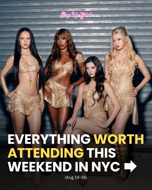 Everything worth attending in NYC this weekend Aug 14–16Comment “weekend” and we’ll send you the full August guide with links straight to your DMs 📩#nycthisweekend #katseye #nycweekend #nycsummer #nycaugust🎤 KATSEYE at the Citi Concert Series on TODAY
🗓️ August 14
⏰ Check-in by 5:15 AM, show ends 9:30 AM
📍 Rockefeller Plaza
General admission is open. Show up early for KATSEYE live and free in Midtown.
🔗 Comment “weekend” for our August Events Guide!
#katseyeconcert #nycconcerts #freenyc💃 Buena Vista Social Club Dance-Along with Lupita Nyong’o
🗓️ August 14
📍 Gerald Schoenfeld Theatre, 236 West 45th Street
A special dance-along performance of the hit Broadway musical hosted by Lupita Nyong’o. This is the one where you’re actually encouraged to get up and move.
🎟️ Regular Broadway ticket prices apply
🔗 Comment “weekend” for our August Events Guide!
#buenavistasocialclub #lupitanyongo #nycbroadway #broadwaymusicals🎵 Ayra Starr Starrgirl In-Store Meet & Greet and Signing
🗓️ August 14
⏰ Line up 4:30 PM, event starts 6:00 PM
📍 Vinyl + Thread, 55 Anchorage Place, Brooklyn
Ticket includes a signed copy of Starrgirl and a photo with Ayra Starr. Must purchase through the event link, album purchased elsewhere does not qualify.
🎟️ $47.29
🔗 Comment “weekend” for our August Events Guide!
#ayrastarr #brooklynthingstodo🏝️ Ariana Madix in Conversation
🗓️ Monday, August 17
⏰ 7:30 PM
📍 Buttenwieser Hall at The Arnhold Center, 92NY
📅 NOT this weekend BUT plan ahead, tickets are going fast
Fresh off another successful season, Emmy-nominated host Ariana Madix goes behind the scenes on Love Island USA Season 8, the recouplings, the drama, and what it’s like to host television’s most talked-about show.
🎟️ Tickets from $50
🔗 Comment “weekend” for our August Events Guide!
#arianamadix #loveisland #loveislandseason8🍓 Olivia Dean: L🍓VING IN NYC Pop Up
🗓️ August 14–18
⏰ Aug 14–15 and 17–18: 12 PM–12 AM / Aug 16: 12 PM–8 PM
📍 UMusic Shop NY, 2 Penn Plaza
An exclusive pop up experience celebrating The Art of Loving Live in NYC with exclusive merch designs dropping each day.
🔗 Comment “weekend” for our August Events Guide!
#oliviadean #artofl