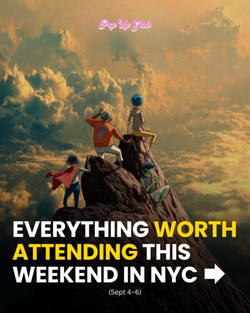 Everything worth attending in NYC this weekend Sept 4–7 ➡️
🔗 Comment “weekend” for our September Events Guide!
#nycweekend #nycevent #whattodoinnyc🎸 Gorillaz House of Kong New York
🗓️ September 1–28
⏰ 10 AM–10 PM
📍 Agger Fish Building, 299 Sands Street, Brooklyn
🎟️ Tickets from $50
25 years of Gorillaz celebrated in a one-of-a-kind immersive experience. One hour inside the unseen world of the band.
🔗 Comment “weekend” for our September Events Guide!
@gorillaz #houseofkong #gorillaz🔮 Practical Magic 2 Night at Deno’s Wonder Wheel
🗓️ September 4
📍 Deno’s Wonder Wheel, Coney Island
Free tarot readings, giveaways, photo ops, and Midnight Margaritas (21+ with ID) to celebrate Practical Magic 2.
Plus the final Friday Night Fireworks of the season.
🔗 Comment “weekend” for our September Events Guide!
#practicalmagic2 #practicalmagic #coneyisland #nycpopup @practicalmagicmovie📸 Equal Exposure at All Things Go NYC
🗓️ Festival September 25–27
📍 Forest Hills Stadium
⏰ Application deadline September 4 at 11:59 PM ET
Emerging women photographers can apply to shadow and shoot alongside the festival’s all-women media team at All Things Go NYC. Real-world experience, real access. Apply before midnight.
🔗 Comment “weekend” for our September Events Guide!
#allthingsgo #womenphotographers @amplifyhervoice @respectivecollective #nycfestivals🧿 Manifesting Marilyn: The Making of an Icon
🗓️ Through September 6
⏰ 11 AM–7 PM
📍 Genesis House, 40A 10th Ave
💸 Free
One of the most stunning immersive exhibitions we’ve been to this summer. Watch our reel to get a sneak peek in to this world-of-Marilyn exhibit.
🔗 Comment “weekend” for our September Events Guide!
#marilynmonroe @genesishousenyc #oldhollywood🐾 Snoopy in Style
🗓️ September 2–26
⏰ 10 AM–6 PM
📍 25 Little West 12th Street
💸 Free
A free immersive exhibition celebrating the Snoopy comics through the lens of fashion and culture. Custom designer Snoopy and Woodstock plush dolls, rare archival pieces, and installations curated by the Schulz Museum.
🔗 Comment “weekend” for our September Events Guide!
#snoopy #snoopyloverComment “weekend” and we’ll send you the full September guide with links