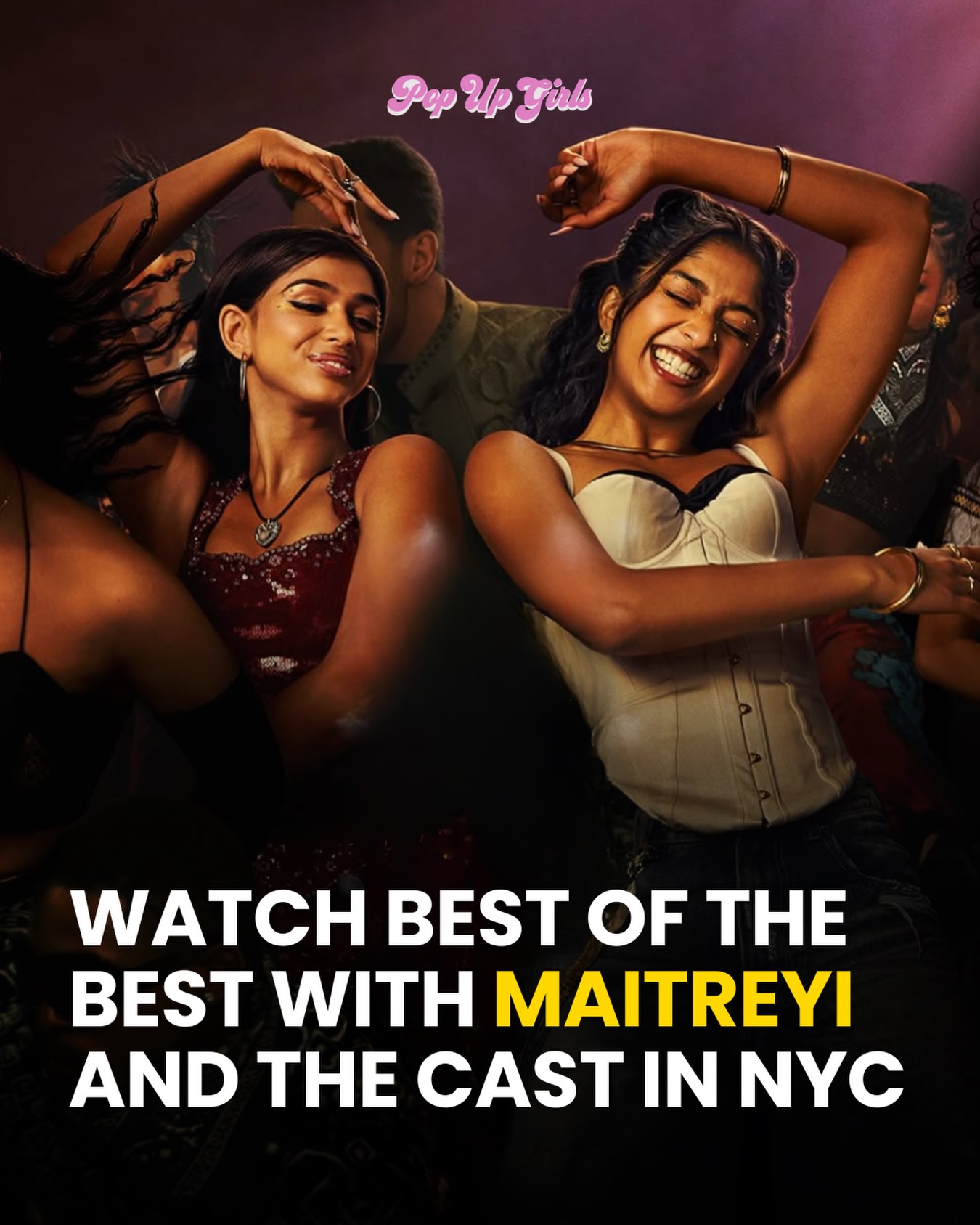 🎬 Netflix’s Best of the Best: Special Screening and Cast Conversation
🗓️ Thursday, September 10
⏰ 7 PM
📍 Geffen Stage at Kaufmann Concert Hall, 92NY @92ndstreety
Maitreyi Ramakrishnan, Hasan Minhaj, and the full cast and creators in conversation after an advance screening of Best of the Best,Netflix’s Bollywood-fusion dance comedy, before it’s out anywhere. If Never Have I Ever is in your watch history this one is already for you.
🎟️ Tickets required, link in our September guideComment “🎥” or “🎞️” and we’ll send you the full September guide with links 📩#bestofthebest #nycfilm #maitreyiramakrishnan #hasanminhaj
