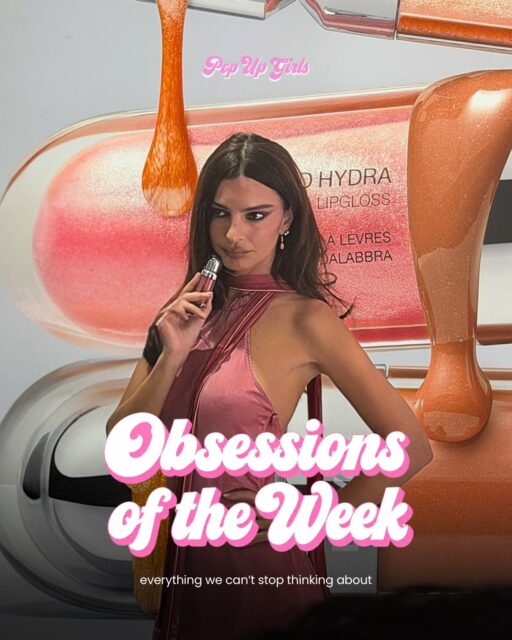 Our Pop Up Girls had a busy week of events, concerts, and binging. 😍What are you obsessing over?#emrata #bigbang #elenarybakina #nyfw #theearlyspring